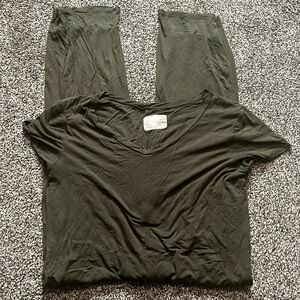 Jackson Rowe Green Romper Jumpsuit One Piece